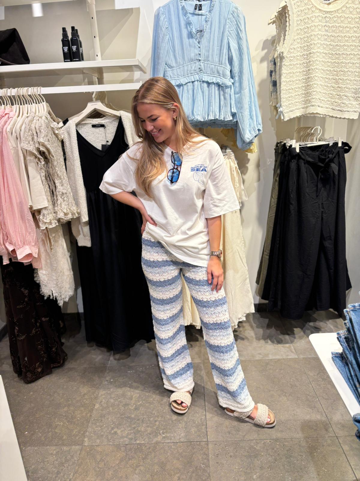 NMLAIKA Trousers - Birch - VERO MODA & VILA Bergvik